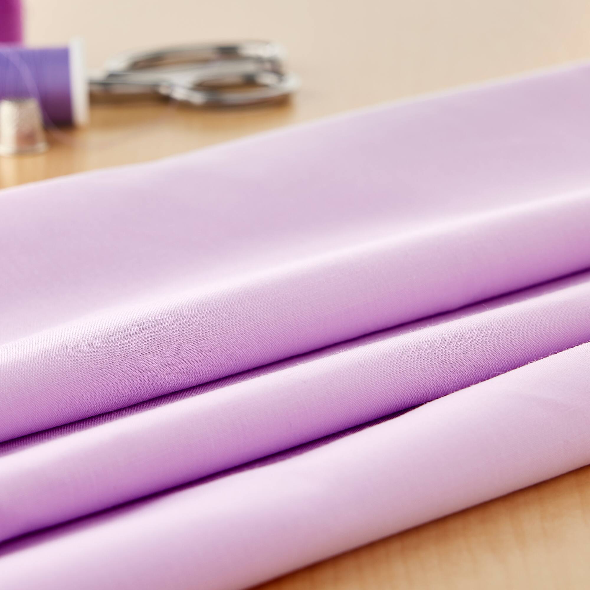 Feldman Lavender Broadcloth Fabric